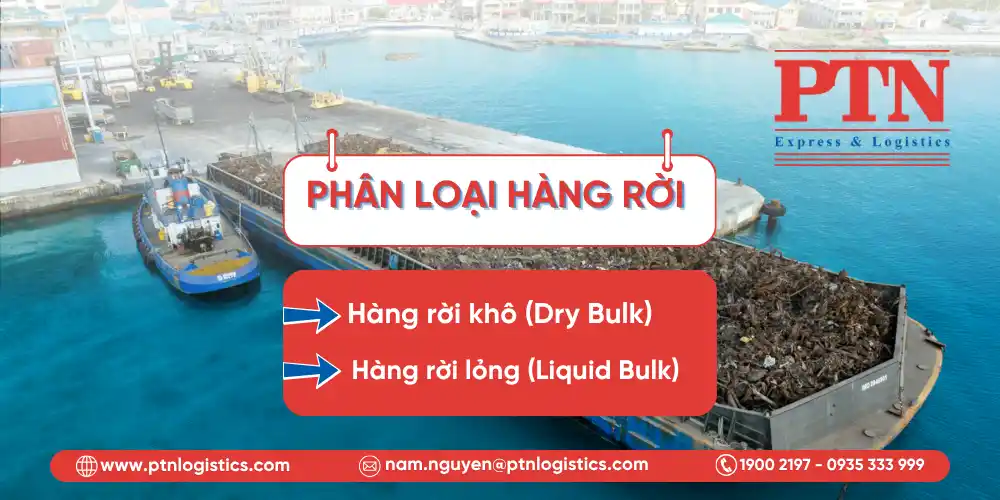 Tìm hiểu về hàng rời trong vận tải biển