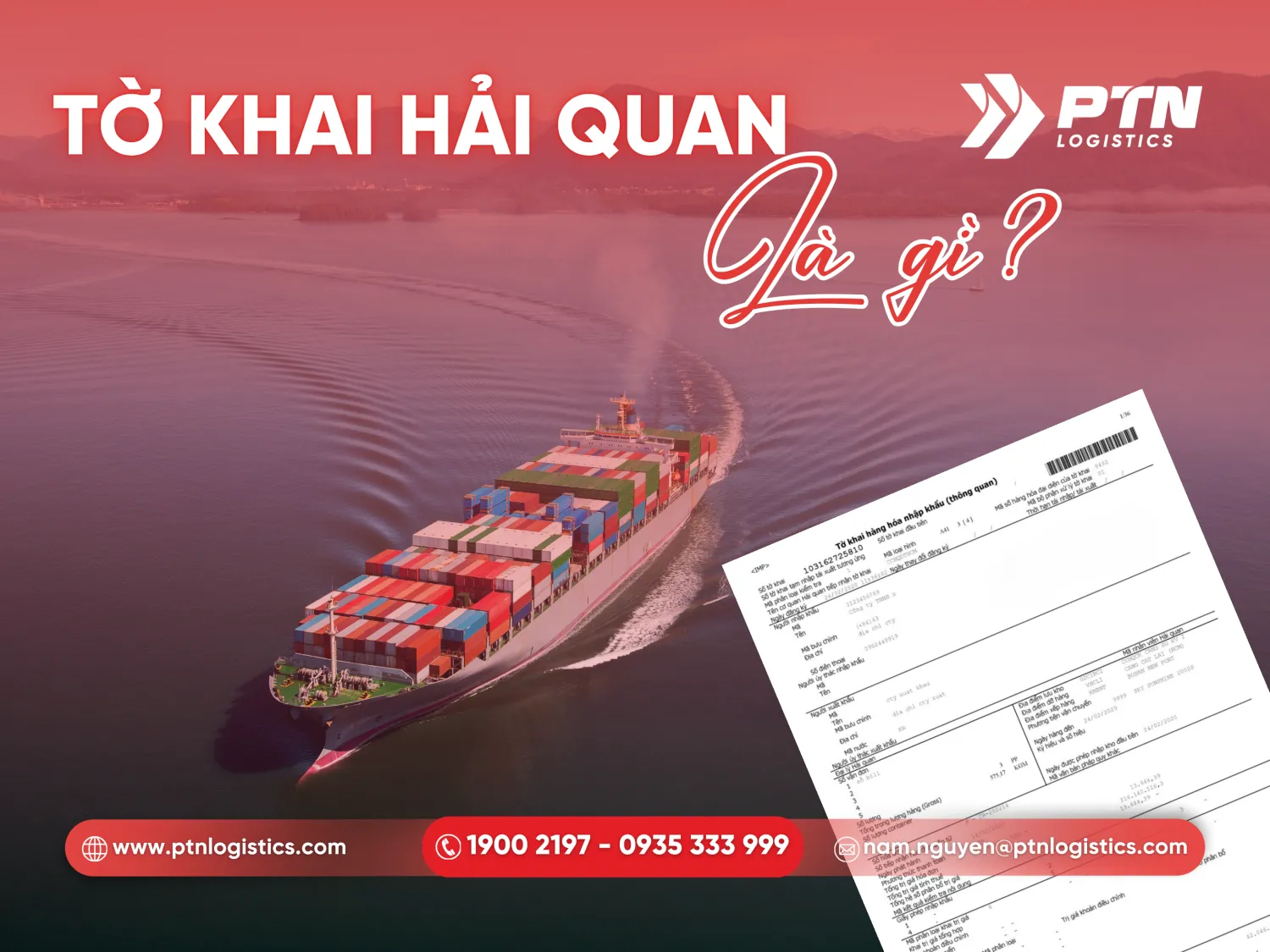 Tờ khai hải quan là như thế nào