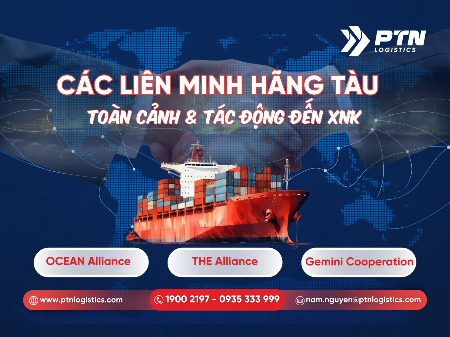 Toàn cảnh về các liên minh hãng tàu