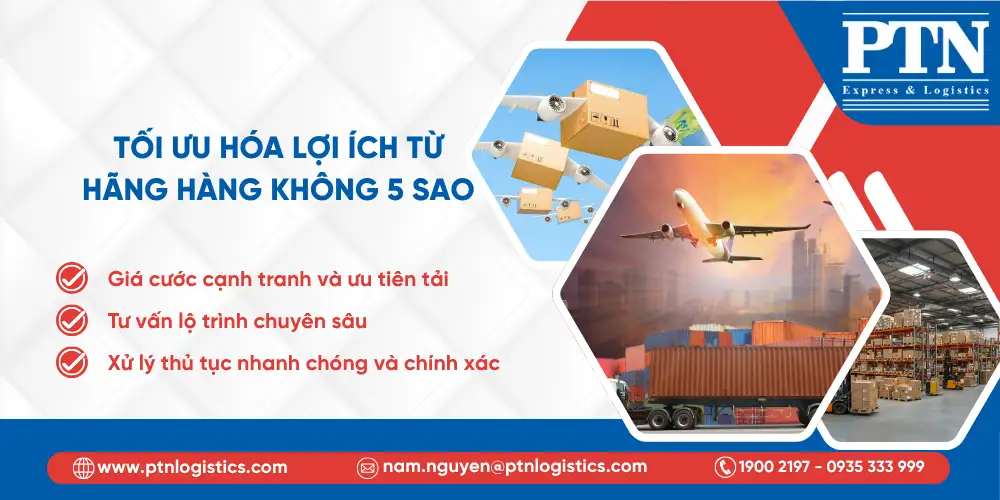 Tối ưu hóa lợi ích từ hãng hàng không 5 sao