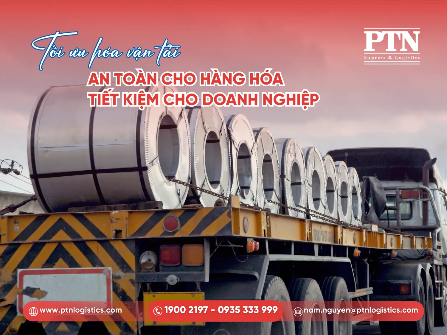 Tối ưu vận tải an toàn cho hàng, hóa tiết kiệm cho doanh nghiệp