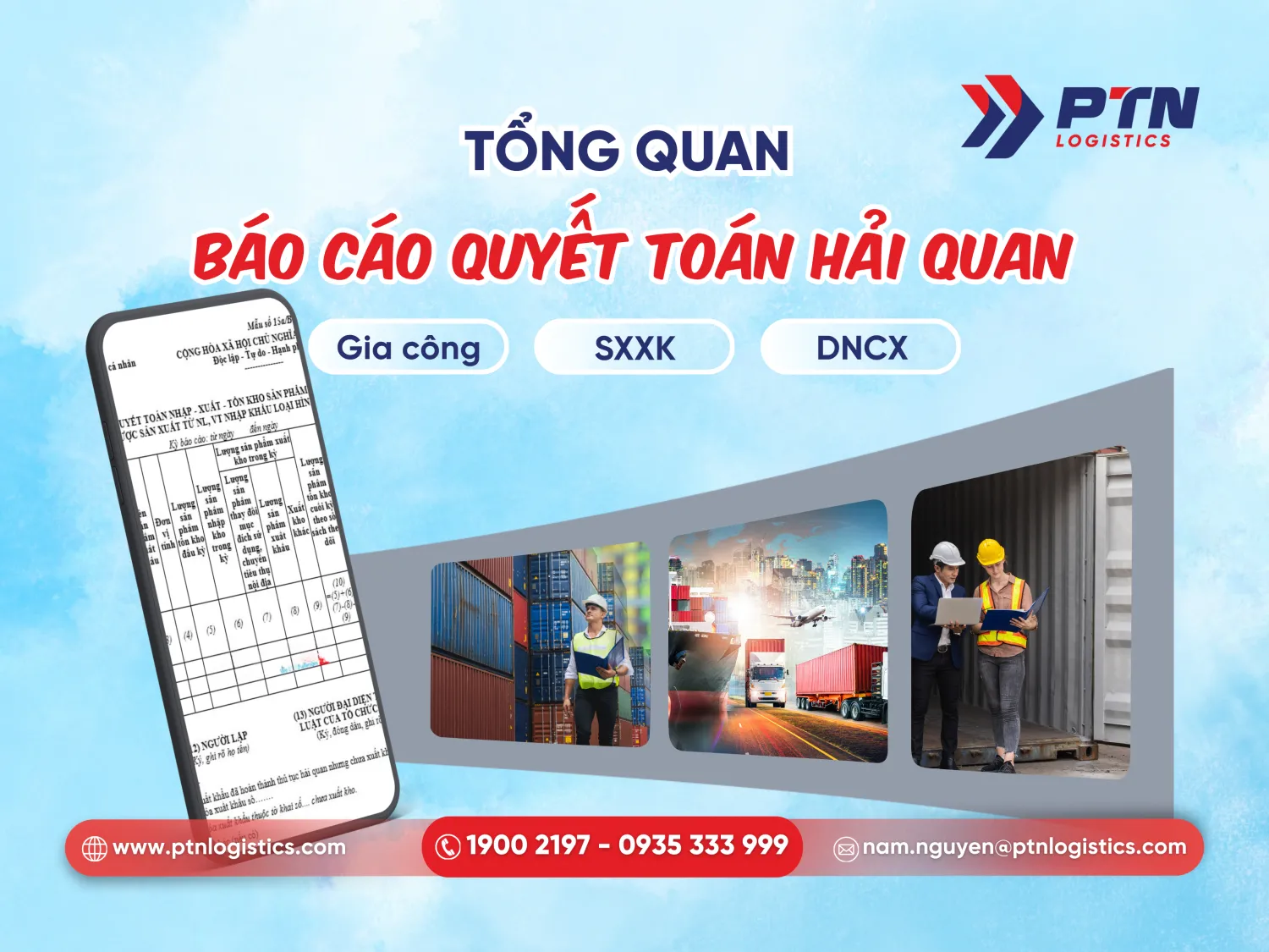 Tổng quan báo cáo quyết toán hải quan