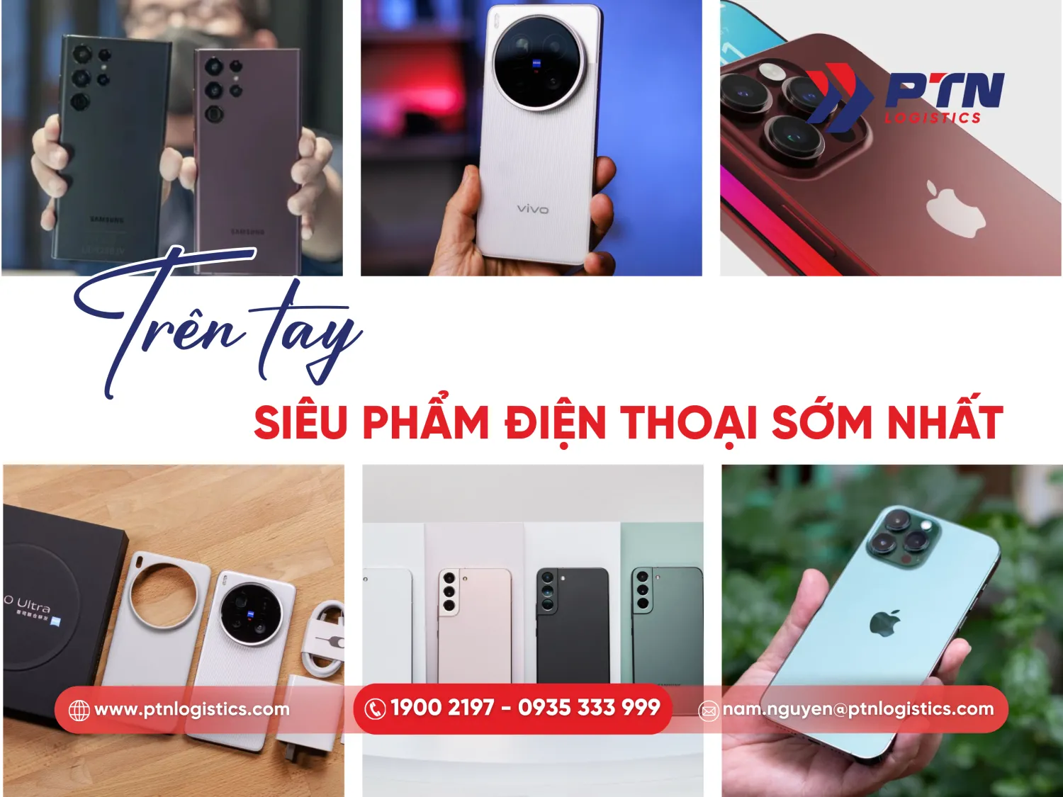Trên tay những siêu phẩm điện thoại mới nhất thị trường