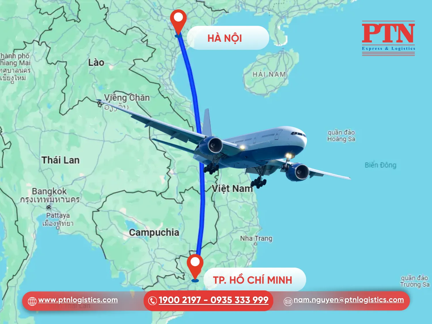 Trục bay vàng: Hà Nội (HAN) - TP.Hồ Chí Minh (SGN)