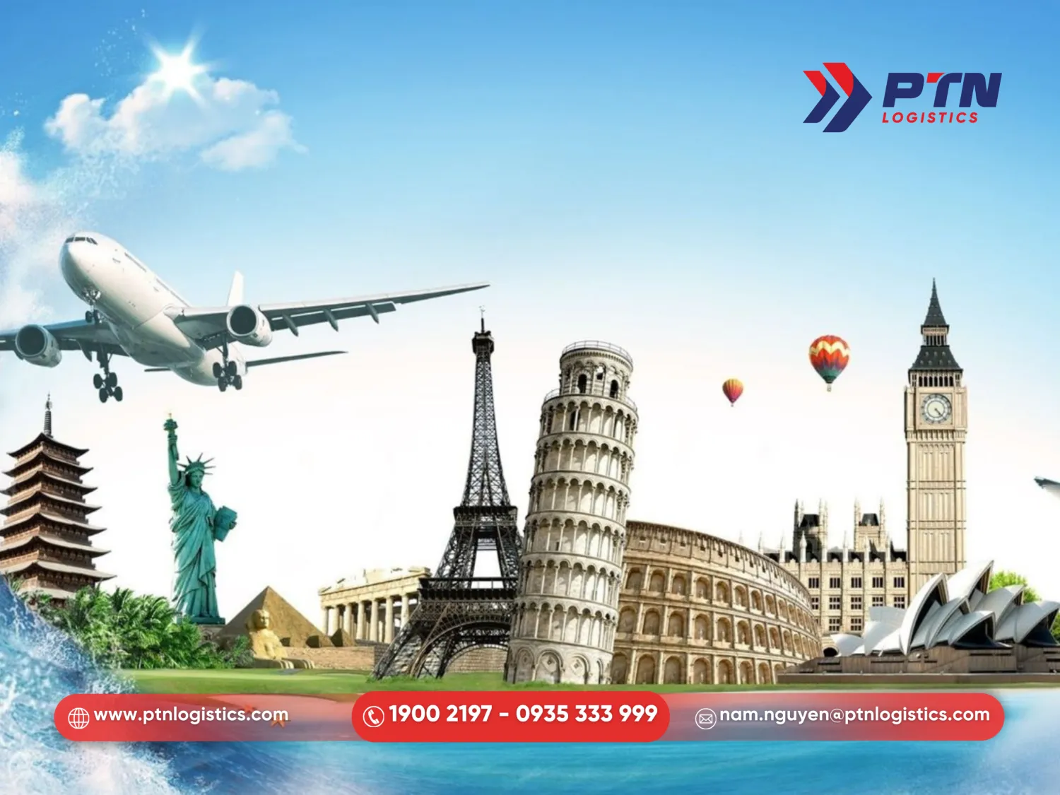 tuyến vận chuyển từ Việt Nam đi Châu Âu