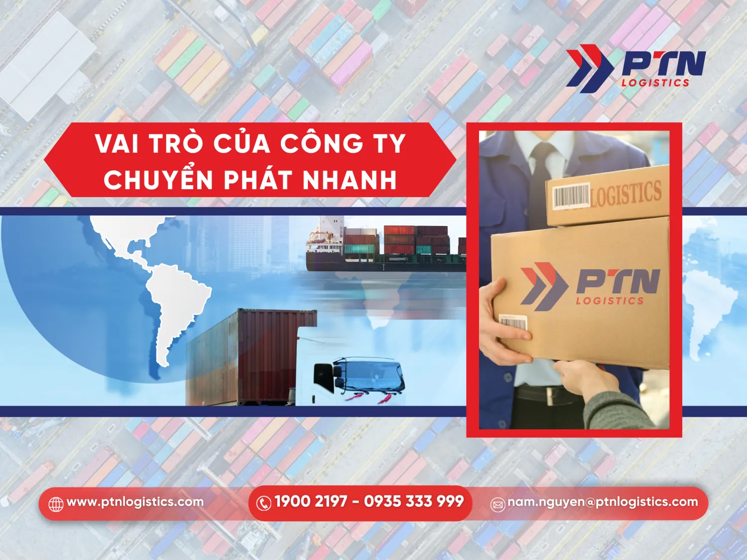Vai trò công ty chuyển phát nhanh