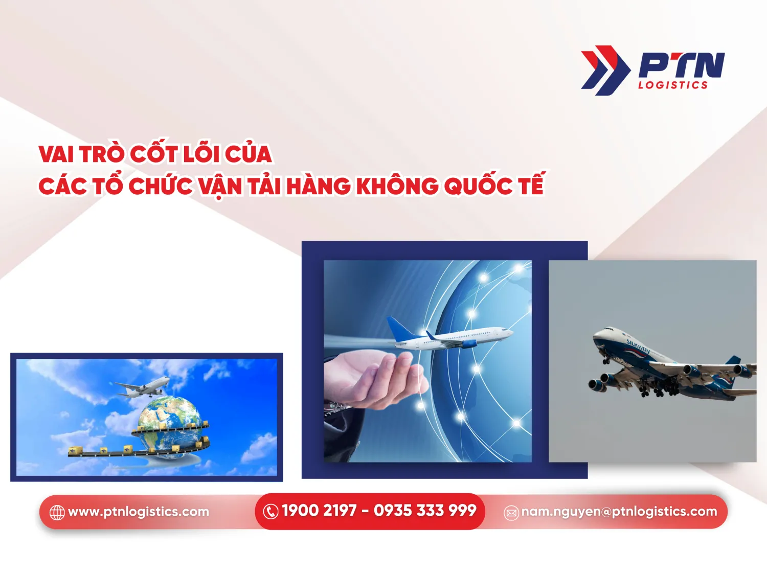 Vai trò cốt lõi của các tổ chức vận tải hàng không quốc tế là gì?