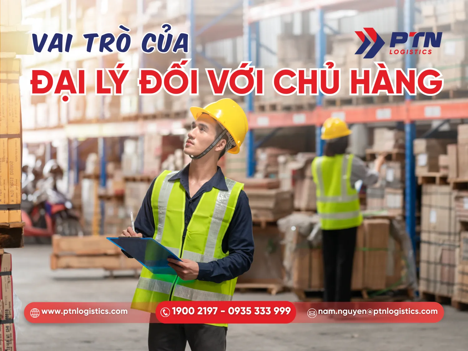 Vai trò của đại lý hãng tàu với chủ hàng