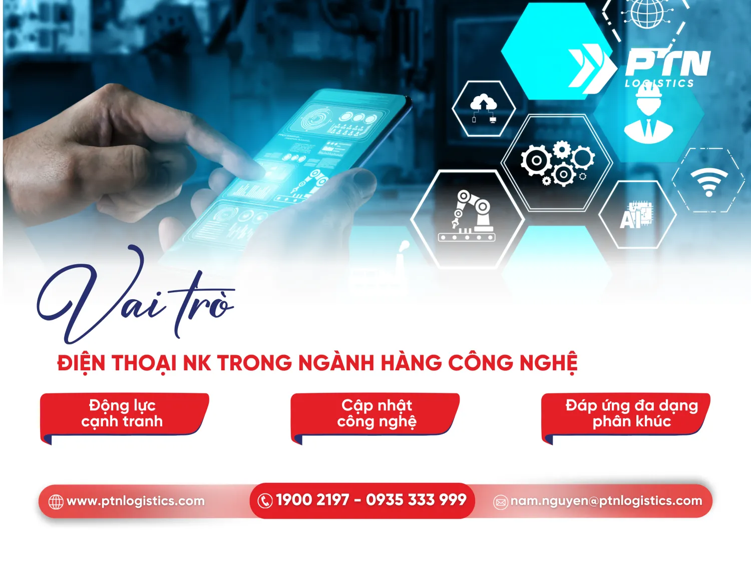 Vai trò của điện thoại nhập khẩu trong ngành công nghệ