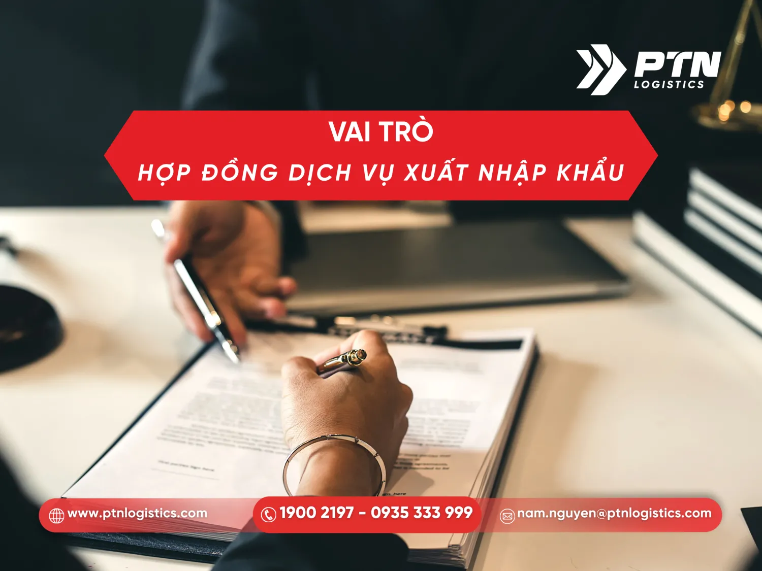 Vai trò của hợp đồng dịch vụ xuất nhập khẩu