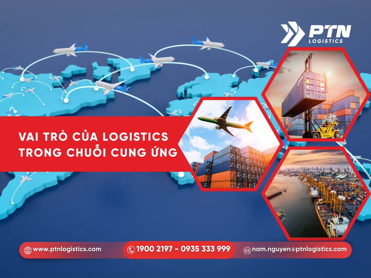 Vai trò của logistics trong chuỗi cung ứng toàn cầu