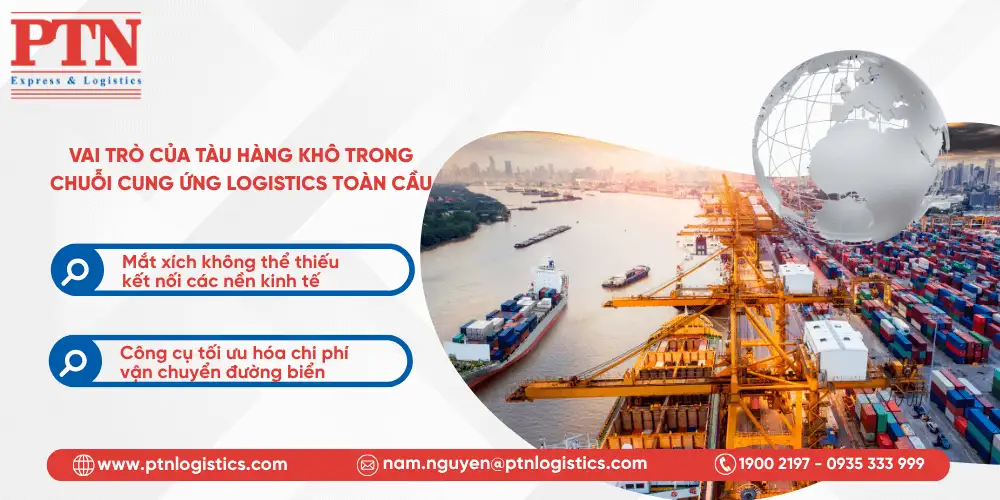 Vai trò của tàu hàng khô