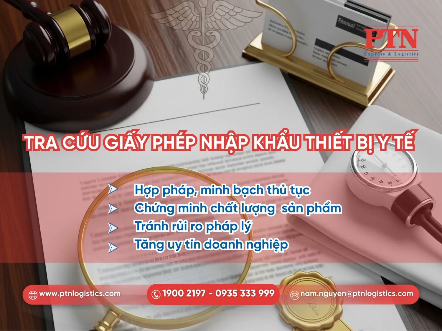 Vai trò của việc tra cứu giấy phép nhập khẩu y tế