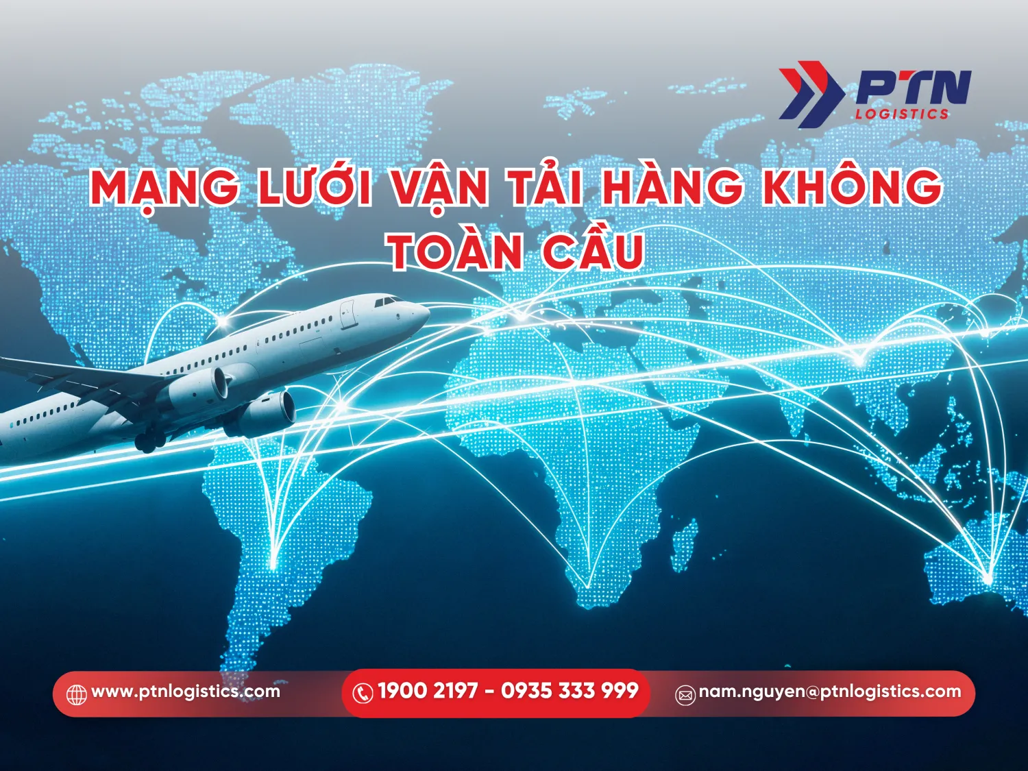 Vận tải hàng không có mạng lưới rộng khắp