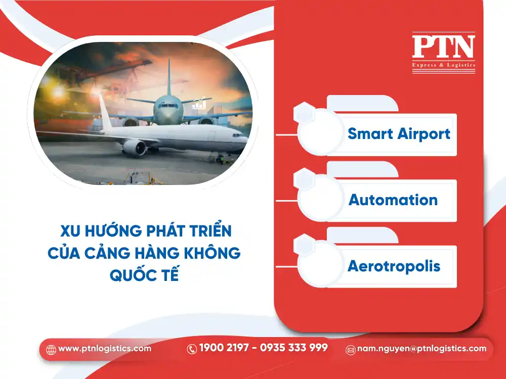 Xu hướng phát triển của cảng hàng không quốc tế