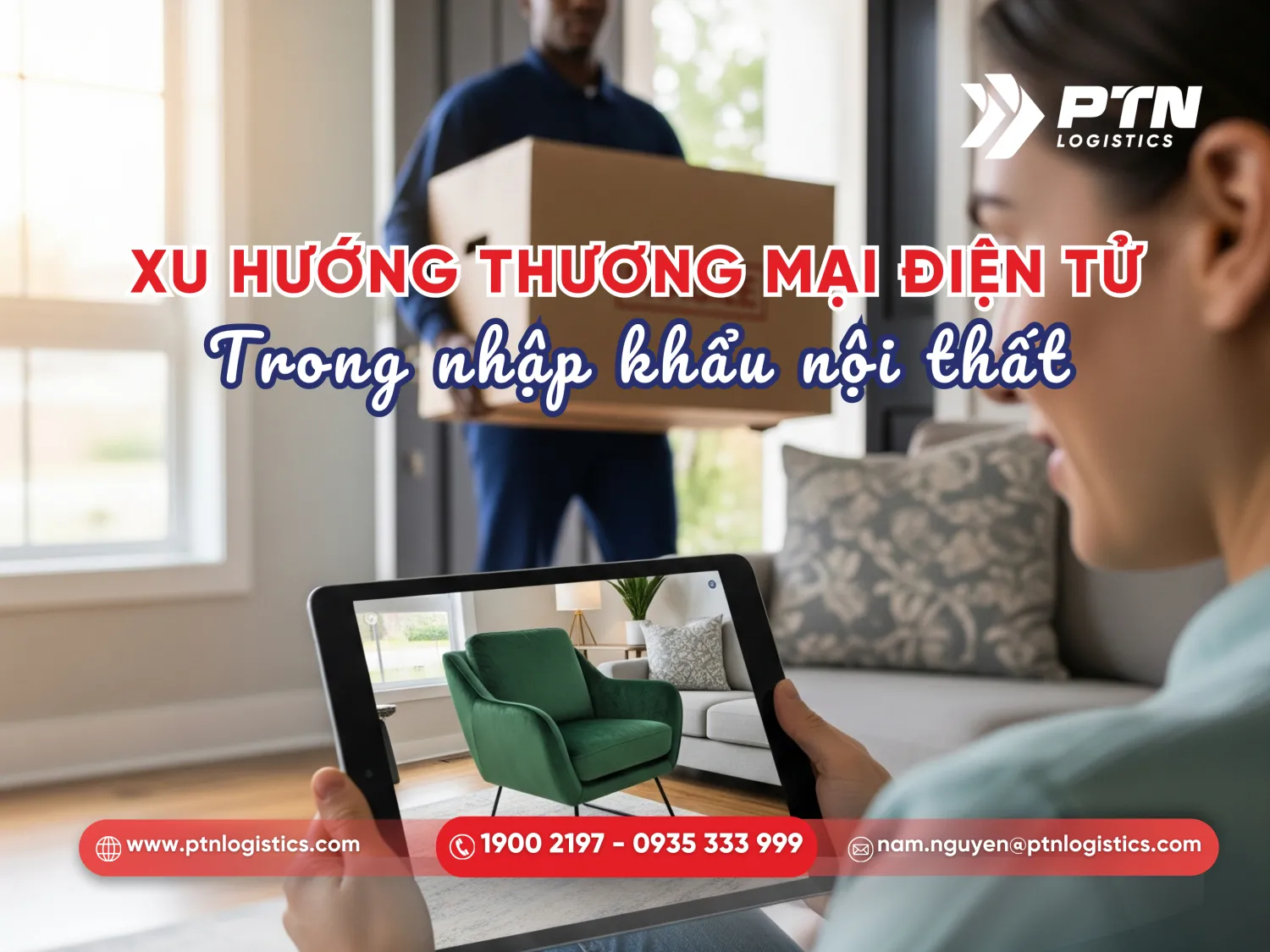 Xu hướng thương mại điện tử trong nhập khẩu hàng nội thất