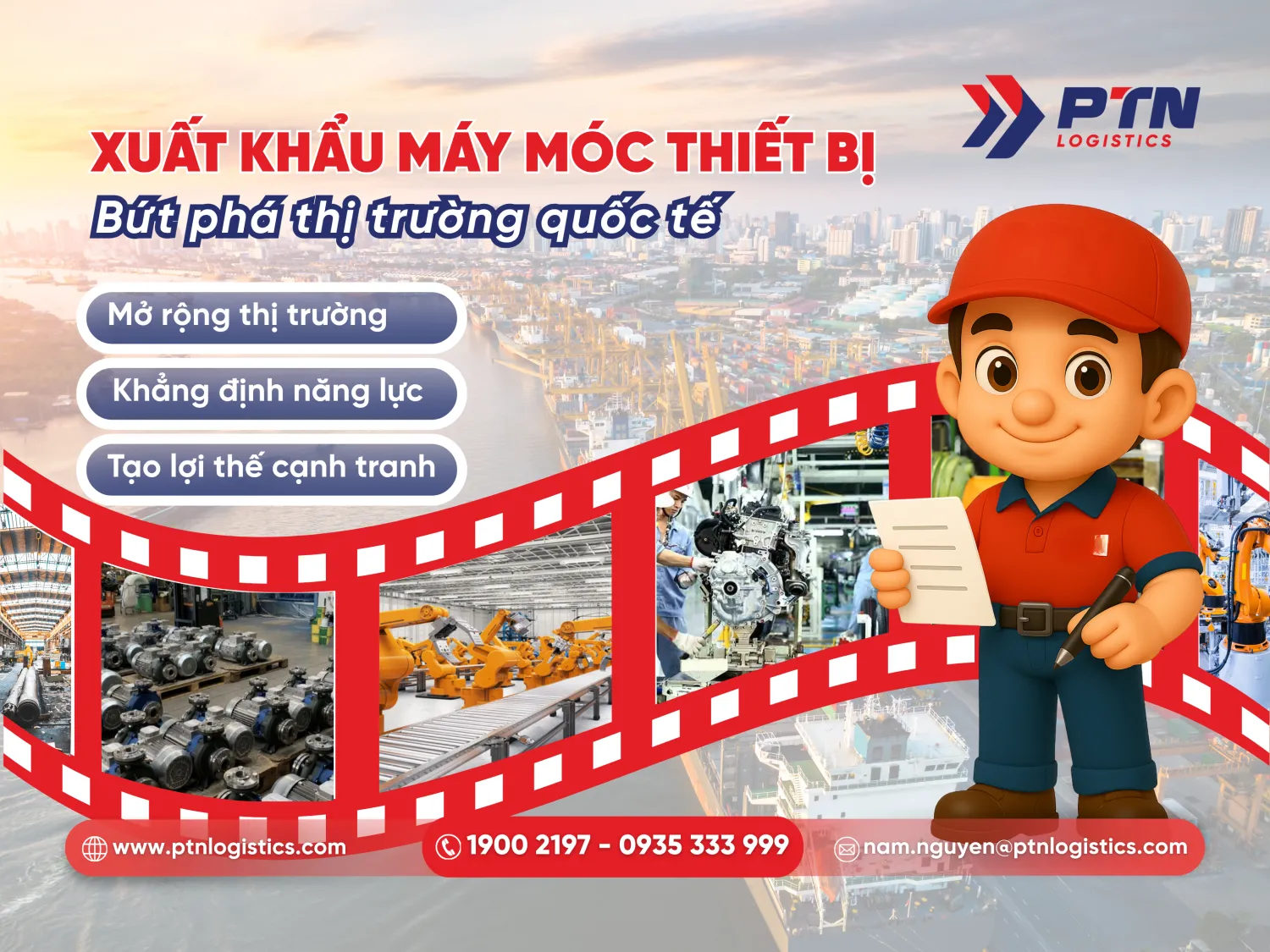 Xuất khẩu máy móc thiết bị: Bứt phá tại thị trường quốc tế