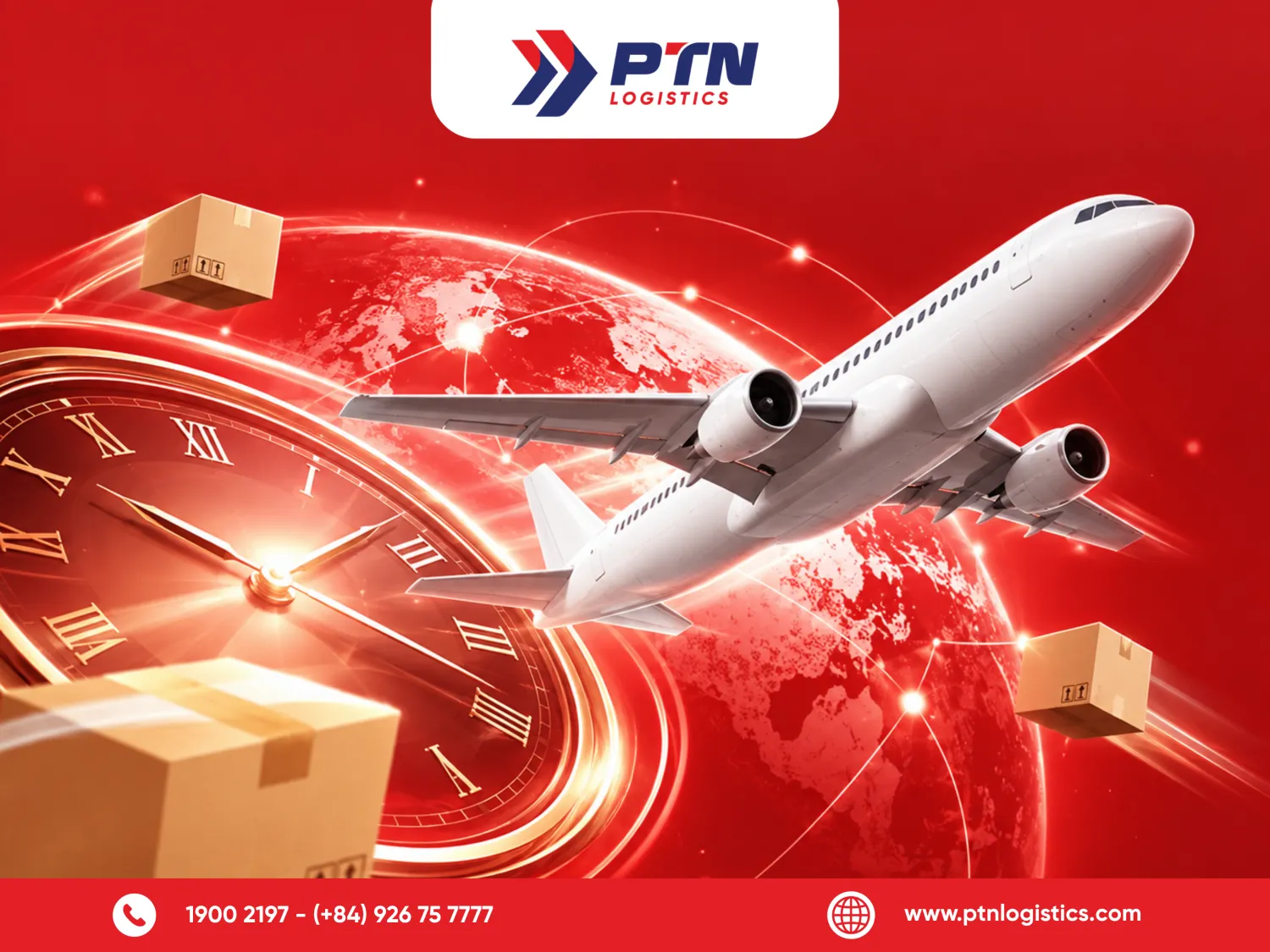 Yếu tố ảnh hưởng thời gian vận tải hàng không quốc tế