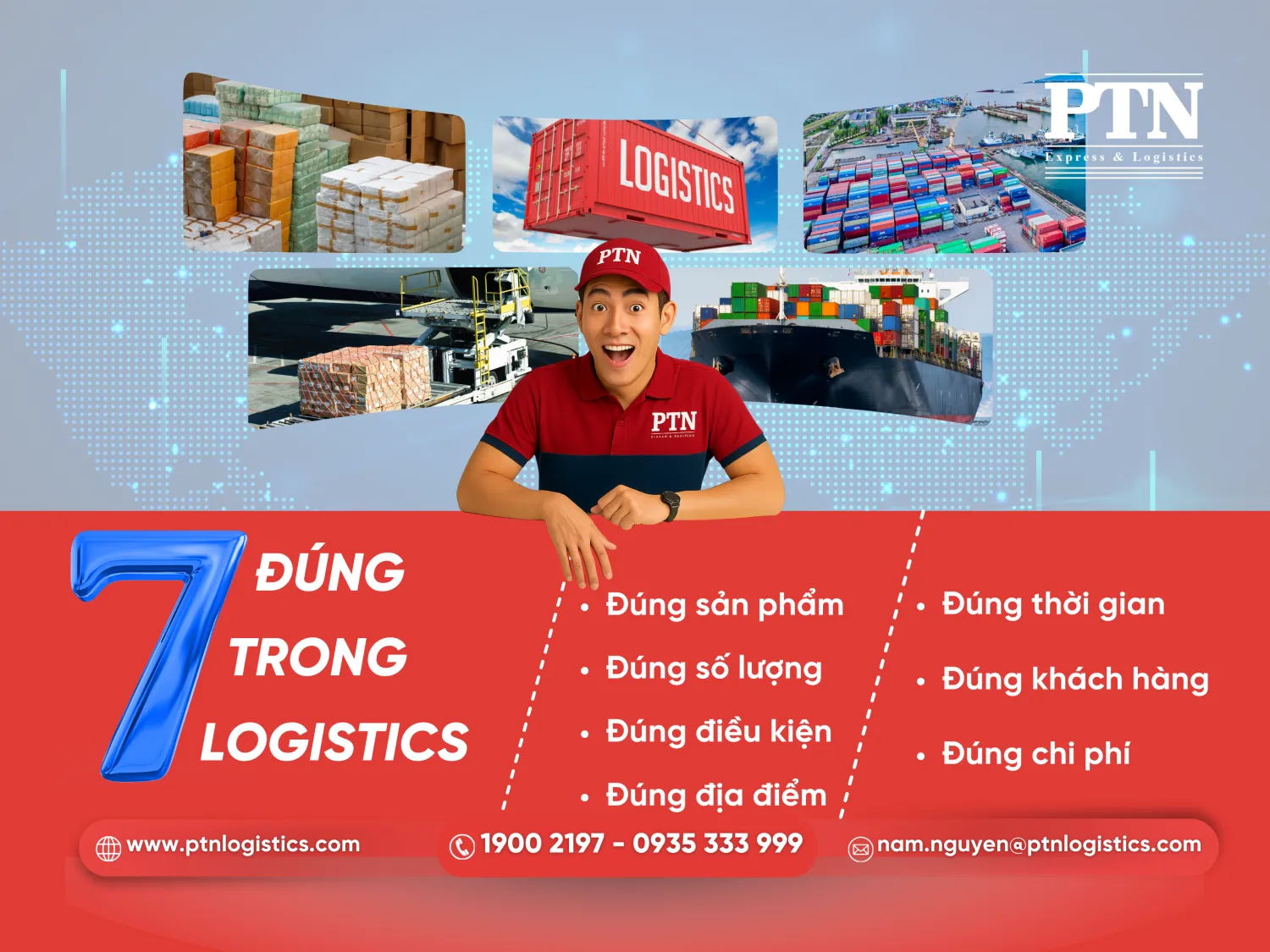 7 đúng trong logistics