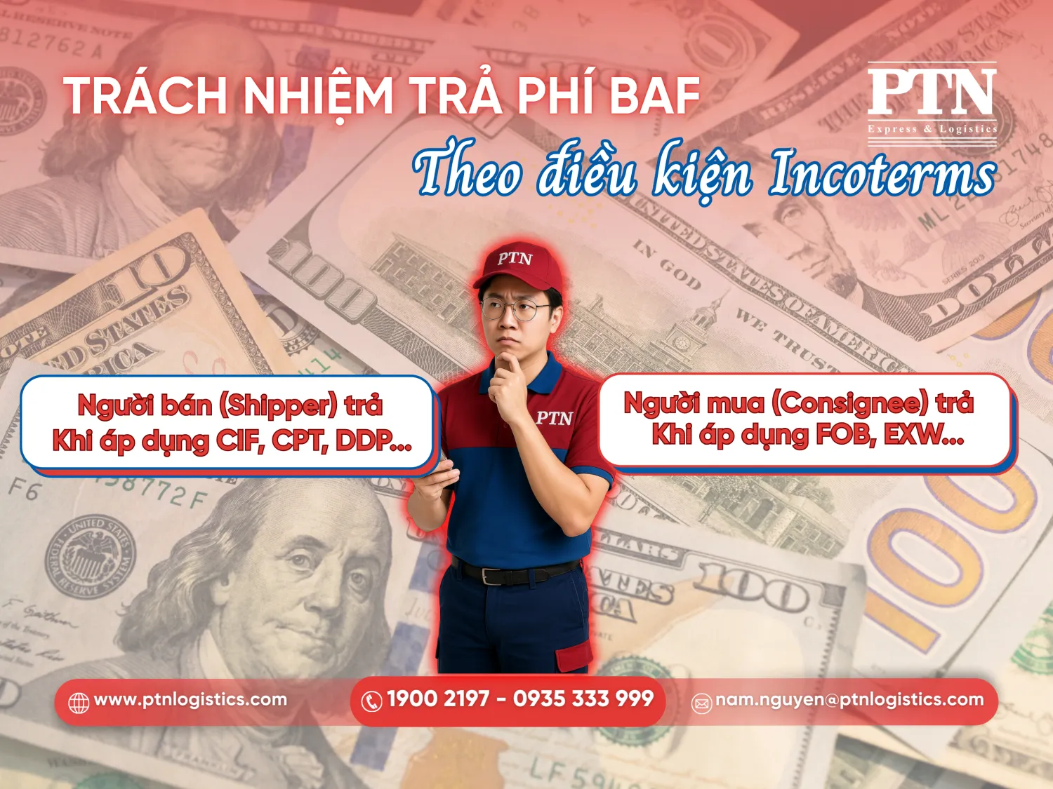 BAF là phí gì trong xuất nhập khẩu
