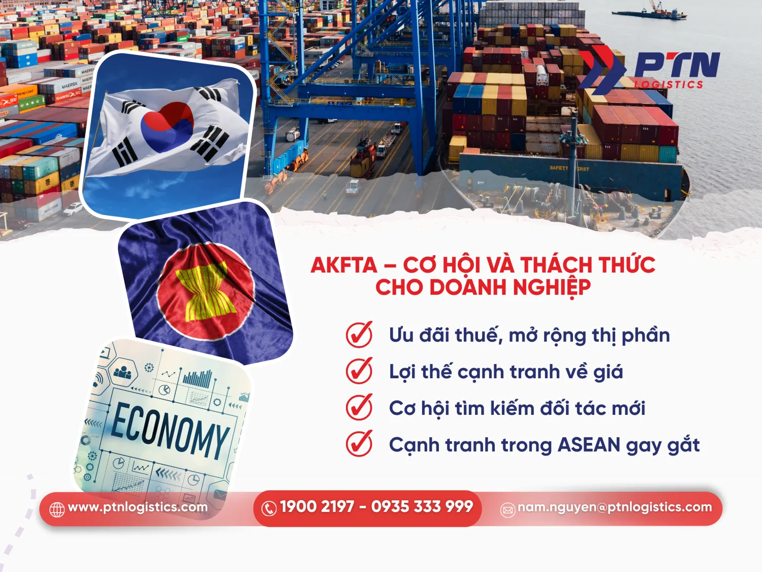 AKFTA đem đến cơ hội và thách thức cho doanh nghiệp
