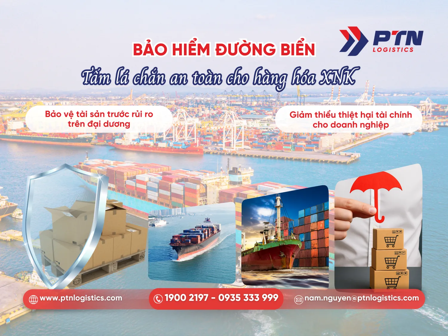 Bảo hiểm đường biển: Tấm lá chắn an toàn