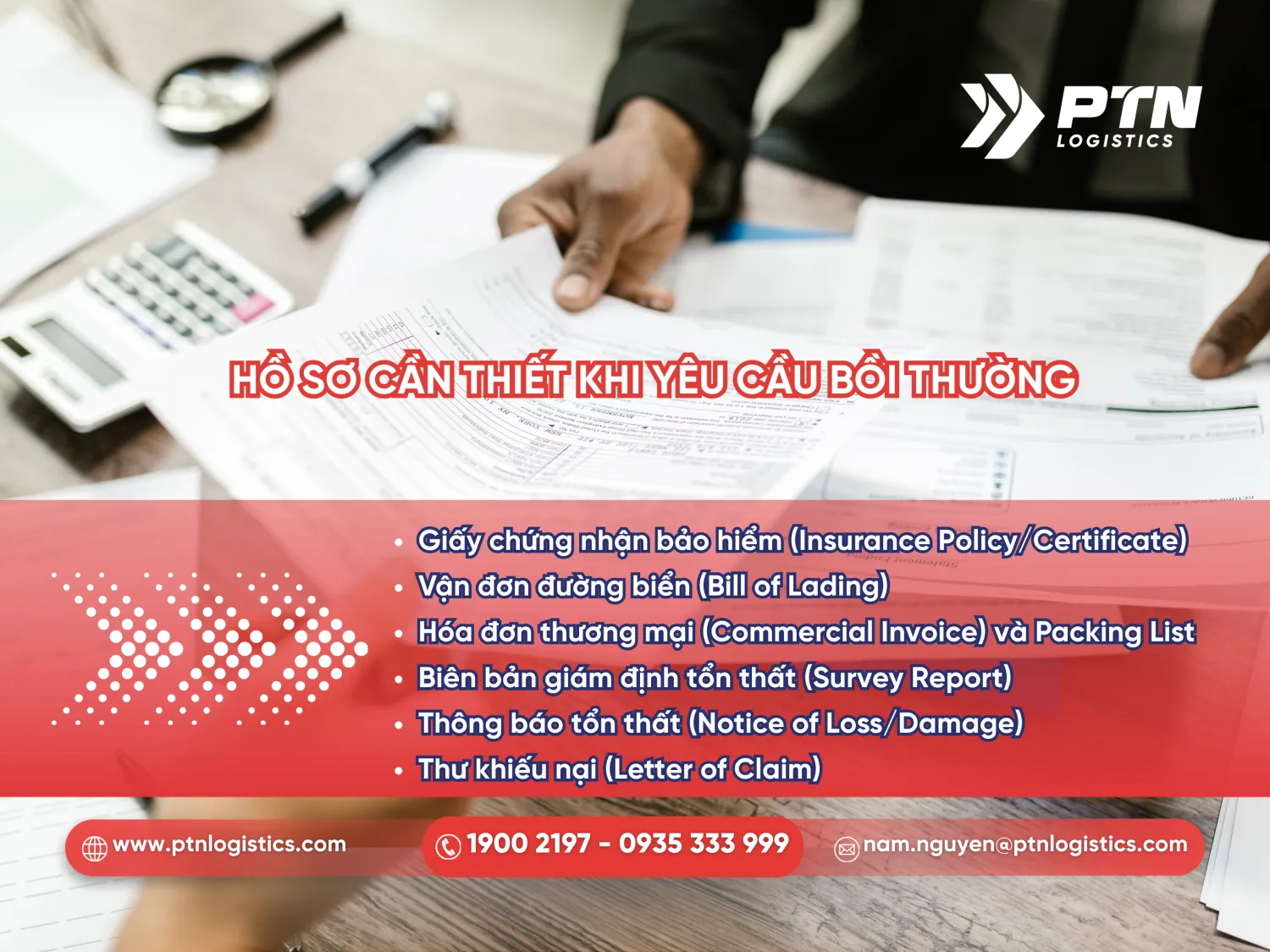 Bộ hồ sơ cần thiết khi yêu cầu bồi thường