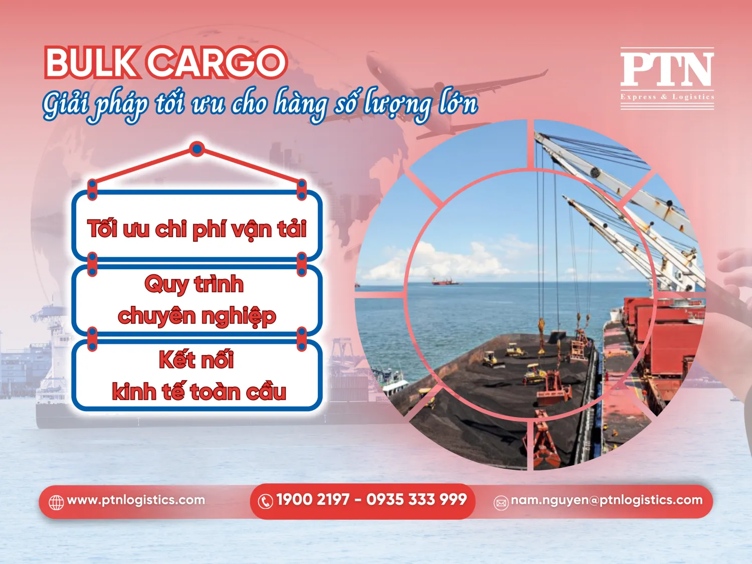 Bulk Cargo là gì trong xuất nhập khẩu?