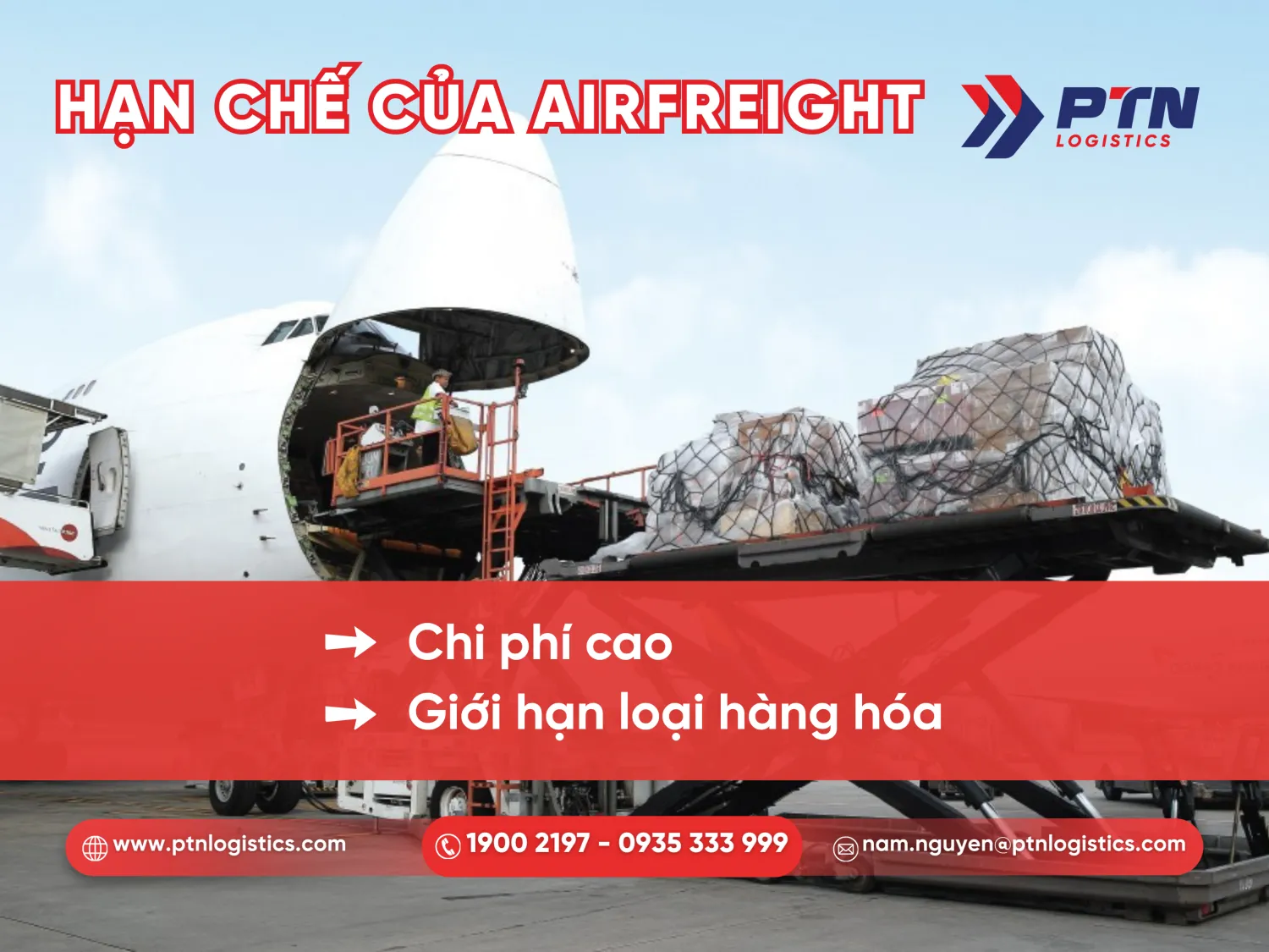 Các hạn chế của airfreight