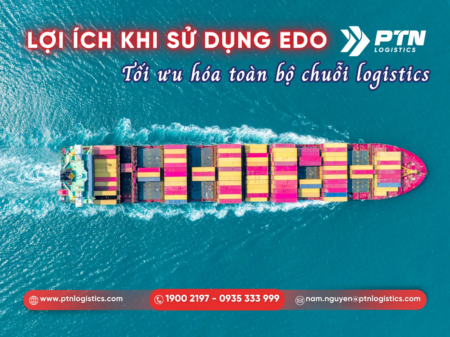 Các lợi ích của hãng tàu khi sử dụng EDO