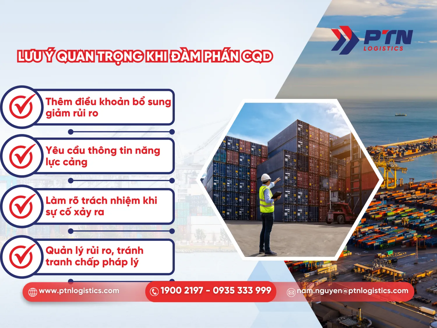 Các lưu ý quan trọng khi đàm phán điều kiện CQD