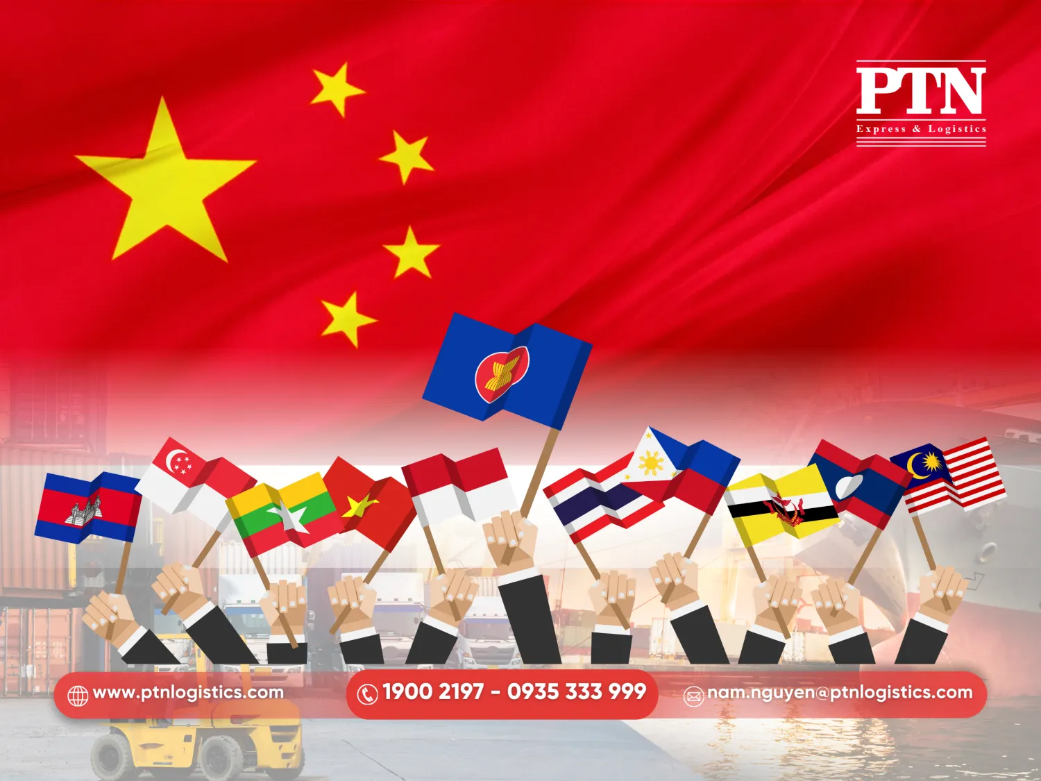 Các quốc gia thành viên của ACFTA