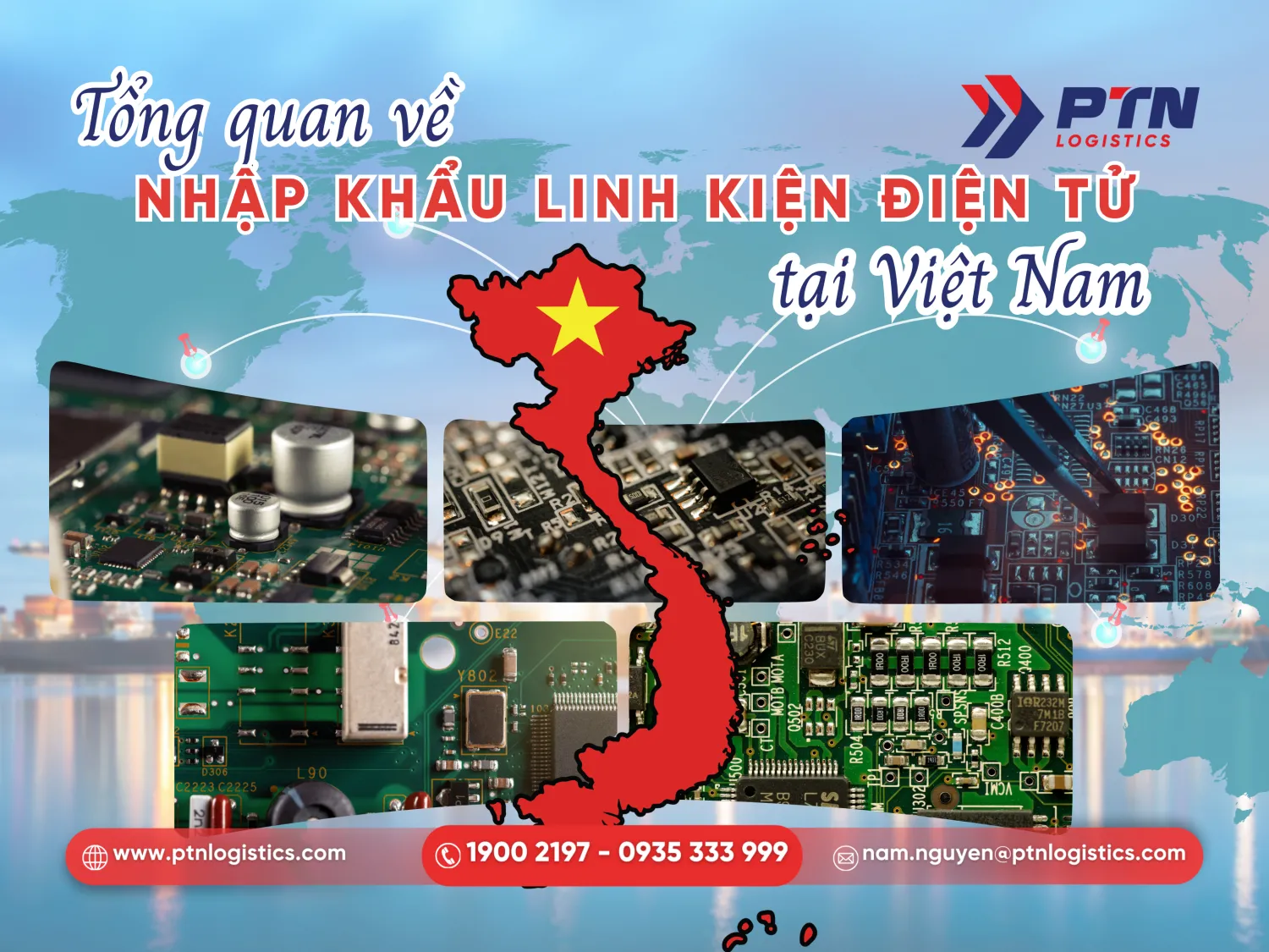 Thách thức và giải pháp khi Việt Nam nhập khẩu linh kiện điện tử