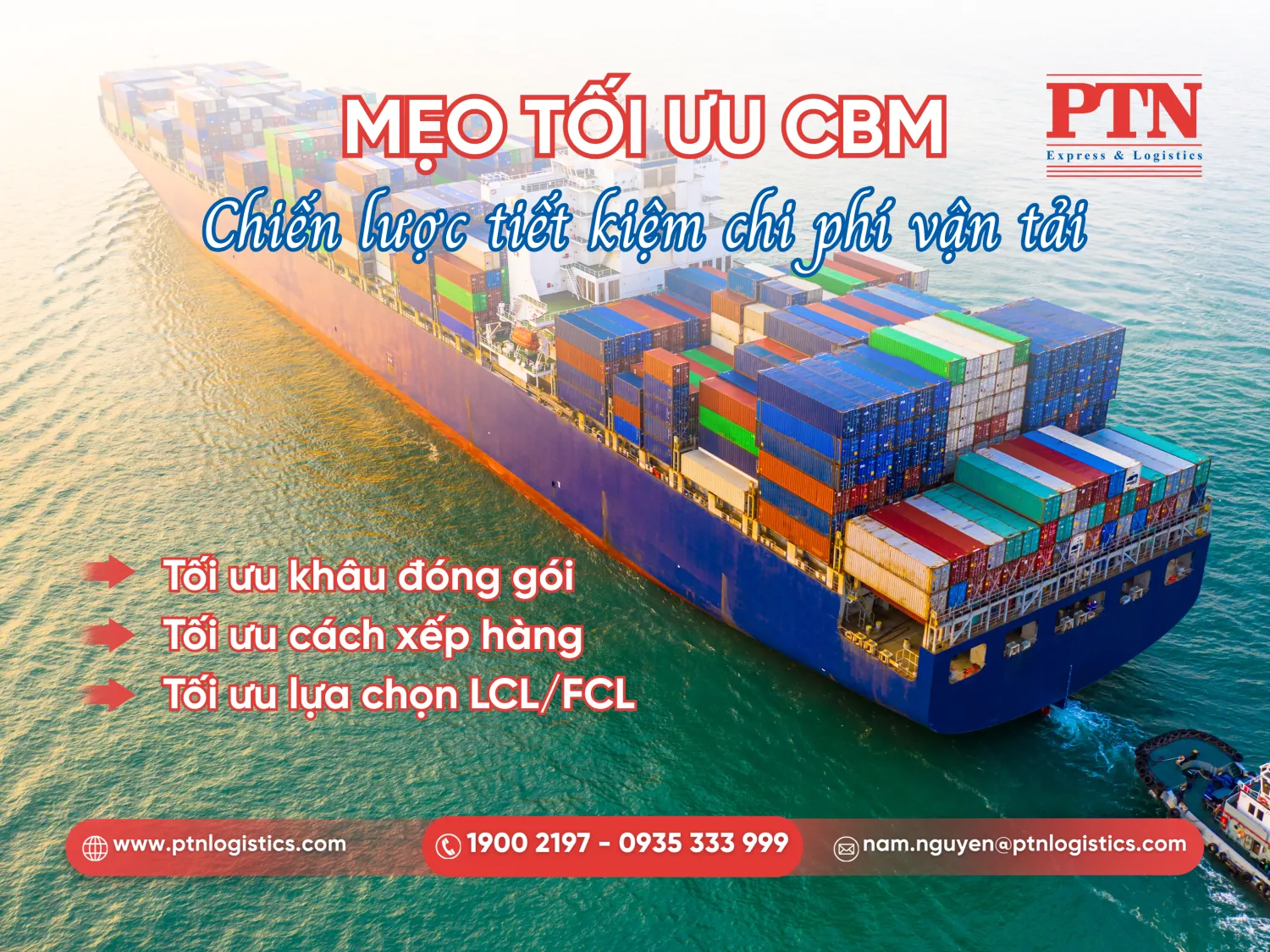 Cách để tối ưu CBM để tiết kiệm chi phí