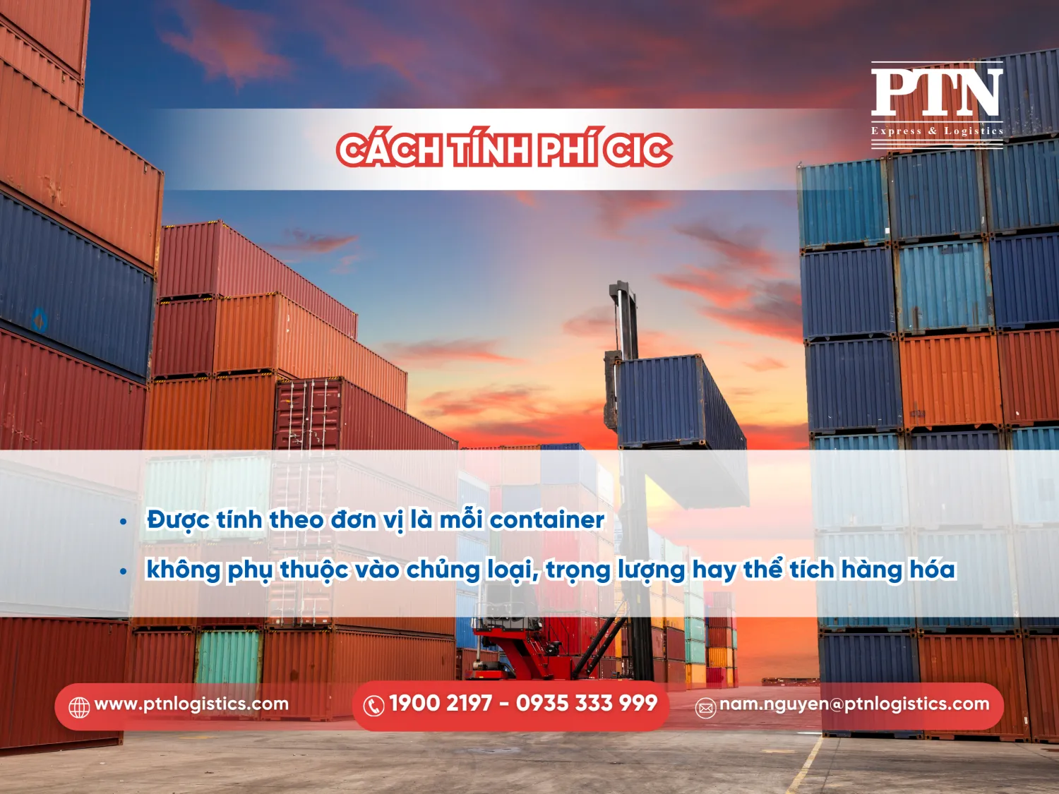 Cách tính phí CIC