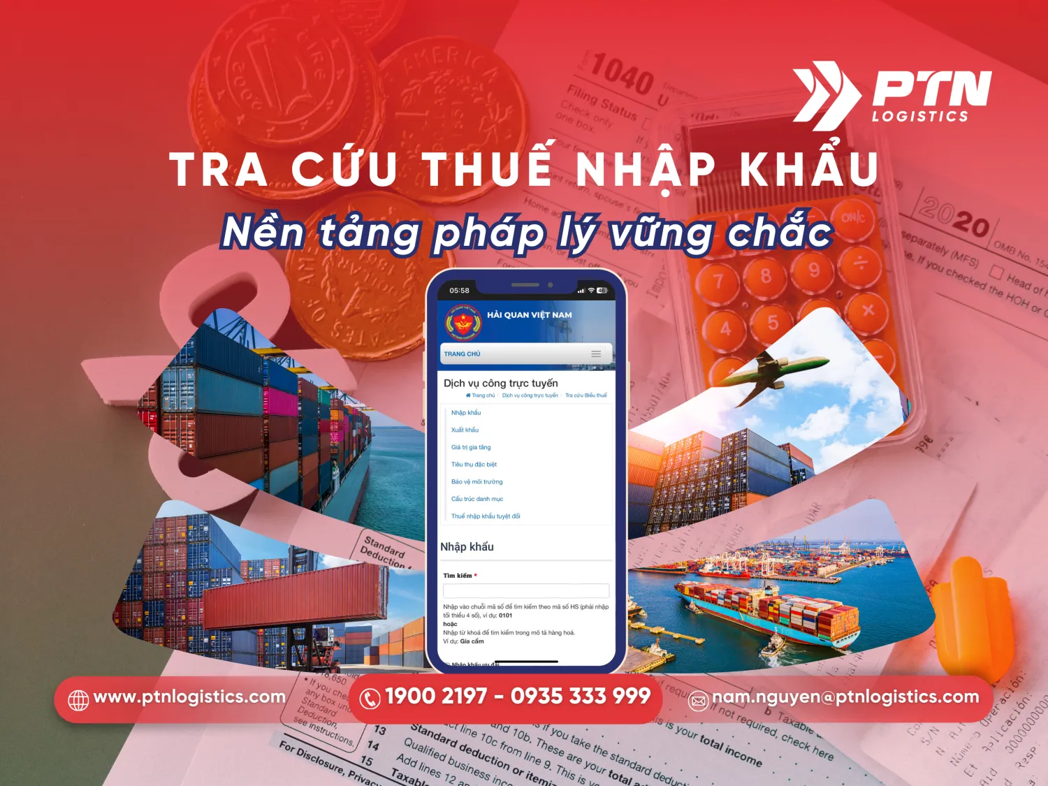 Cách tra cứu thuế nhập khẩu