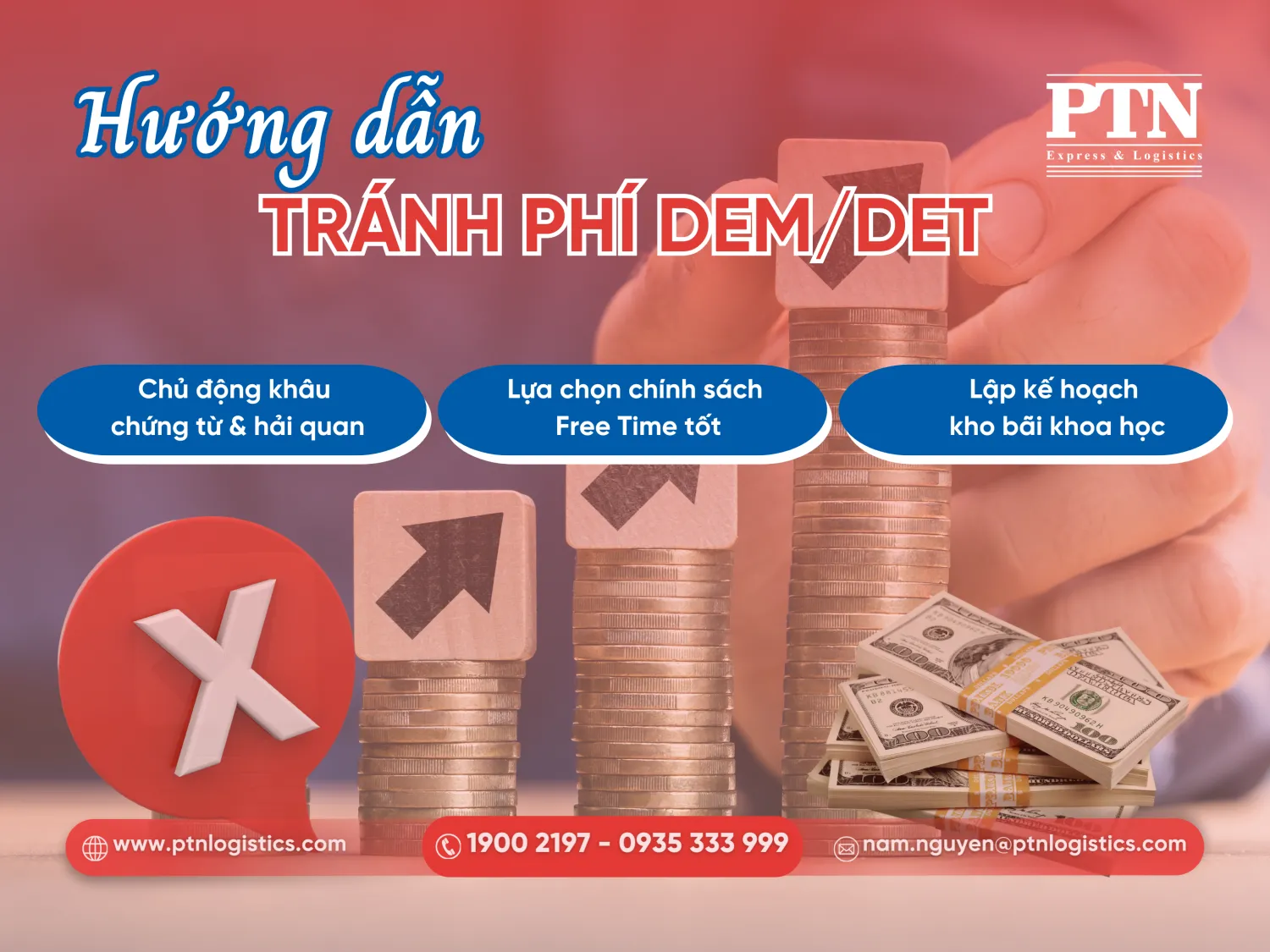 Cách tránh chi phí phát sinh DEM DET