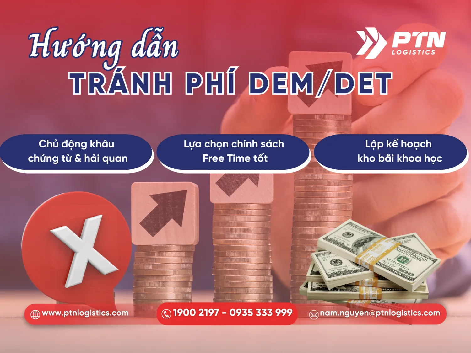 Cách tránh phát sinh chi phí DEM DET 