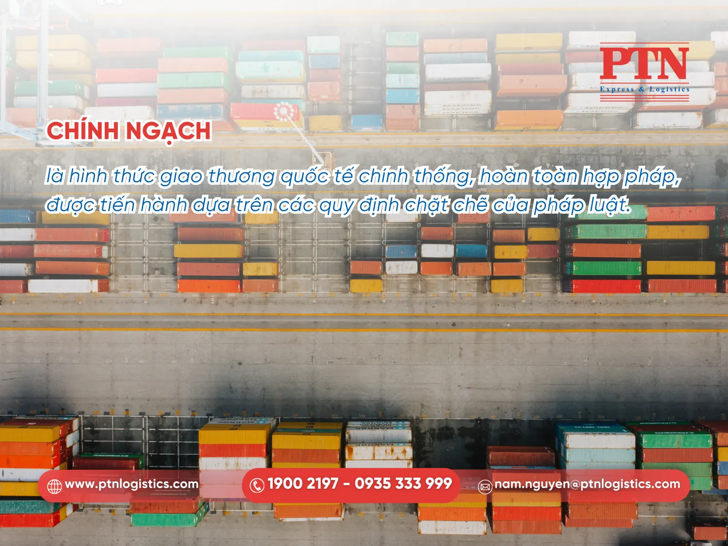 Chính ngạch là hình thức giao thương quốc tế chính thống