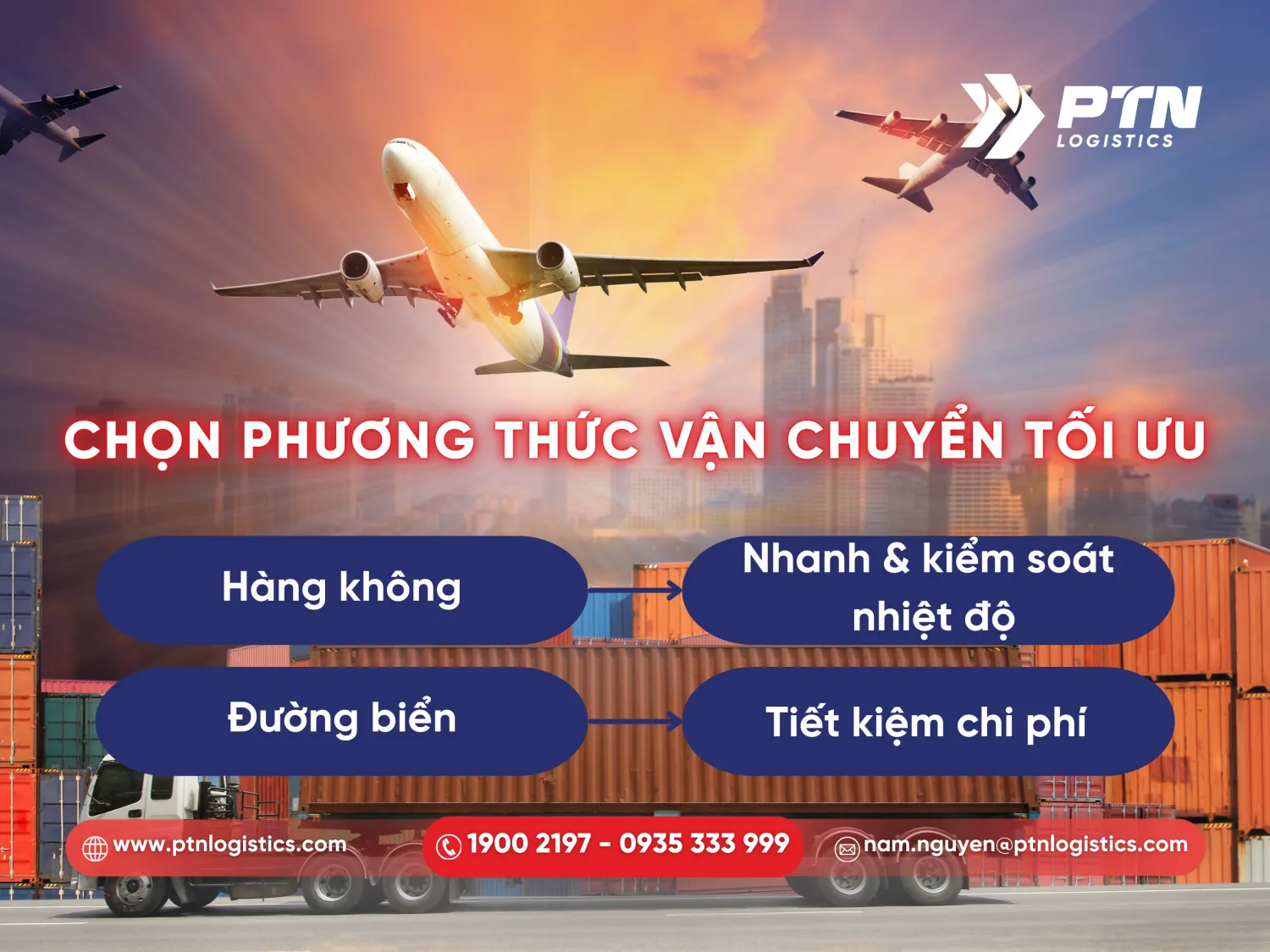 Chọn phương thức vận chuyển cho thuốc nhập khẩu