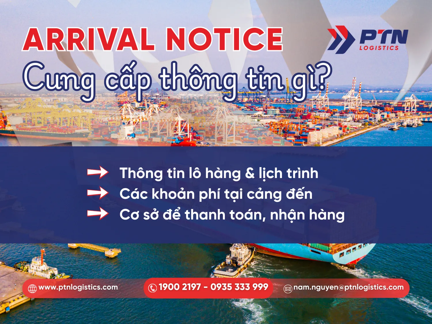 Chức năng quan trọng của giất báo hàng đến