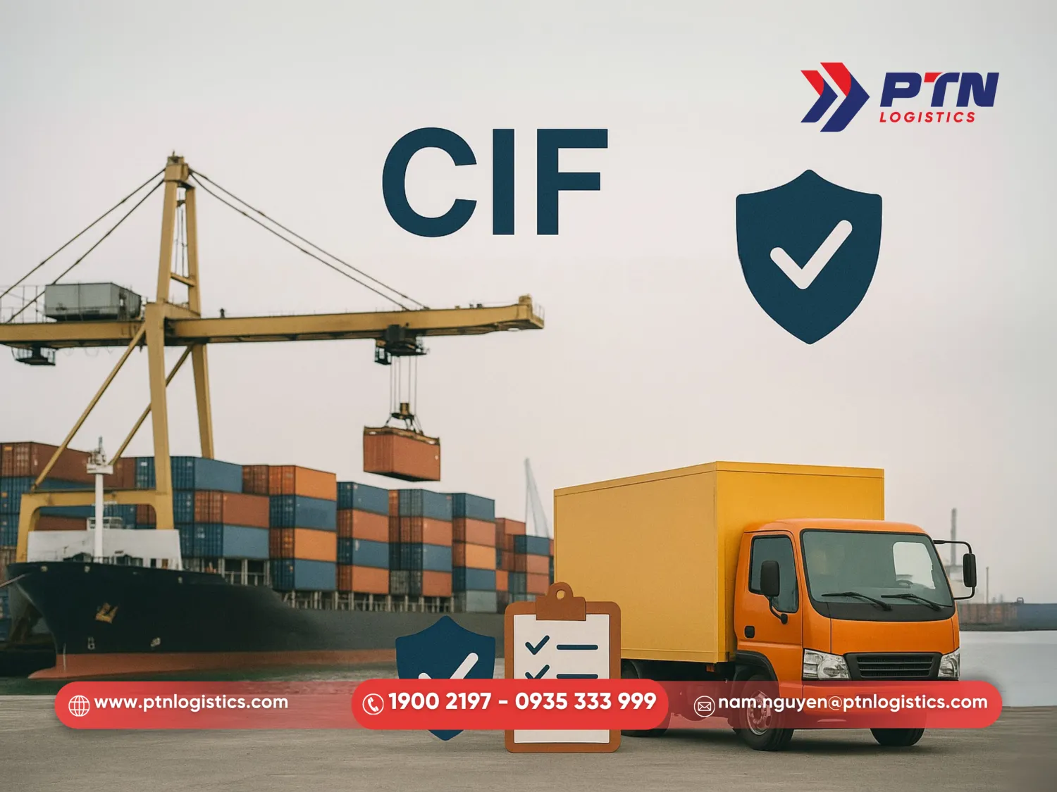 CIF - Cost Insurance and Freight