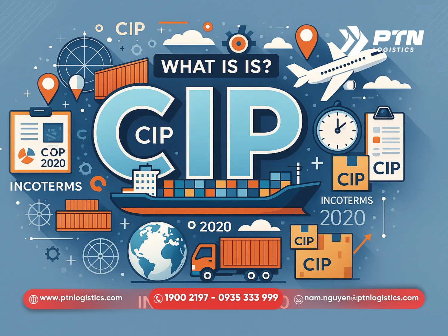 CIP - Carriage and Insurance Paid To