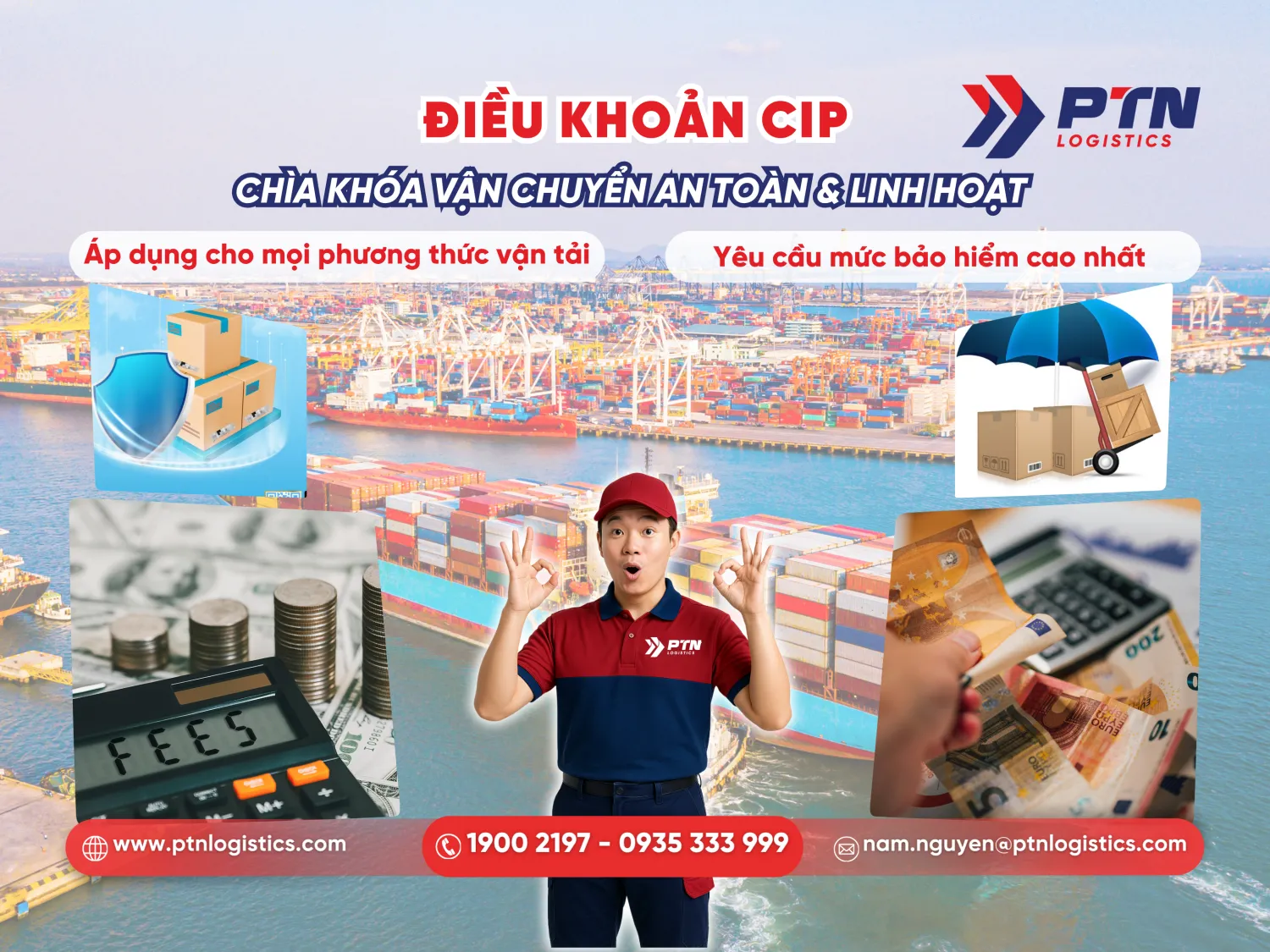 CIP là chìa khóa vận chuyển an toàn