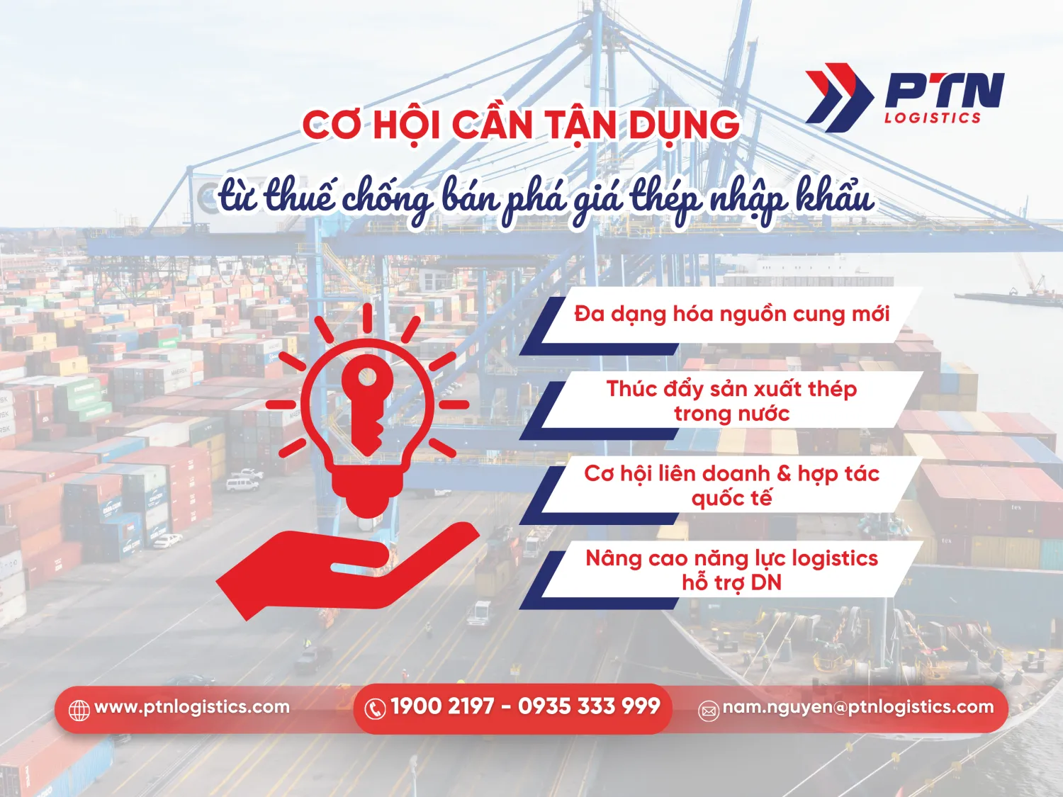 Cơ hội cần tận dụng từ thuế chóng bán phá giá