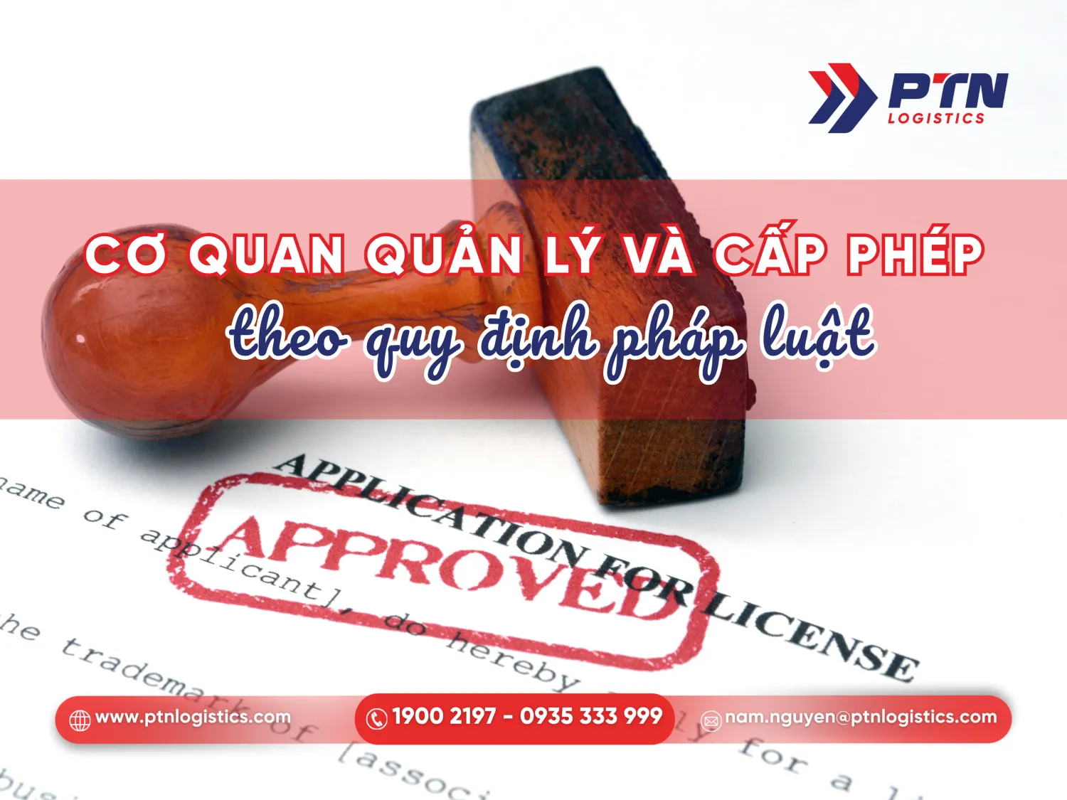 Cơ quan quản lý và cấp phép theo quy định pháp luật