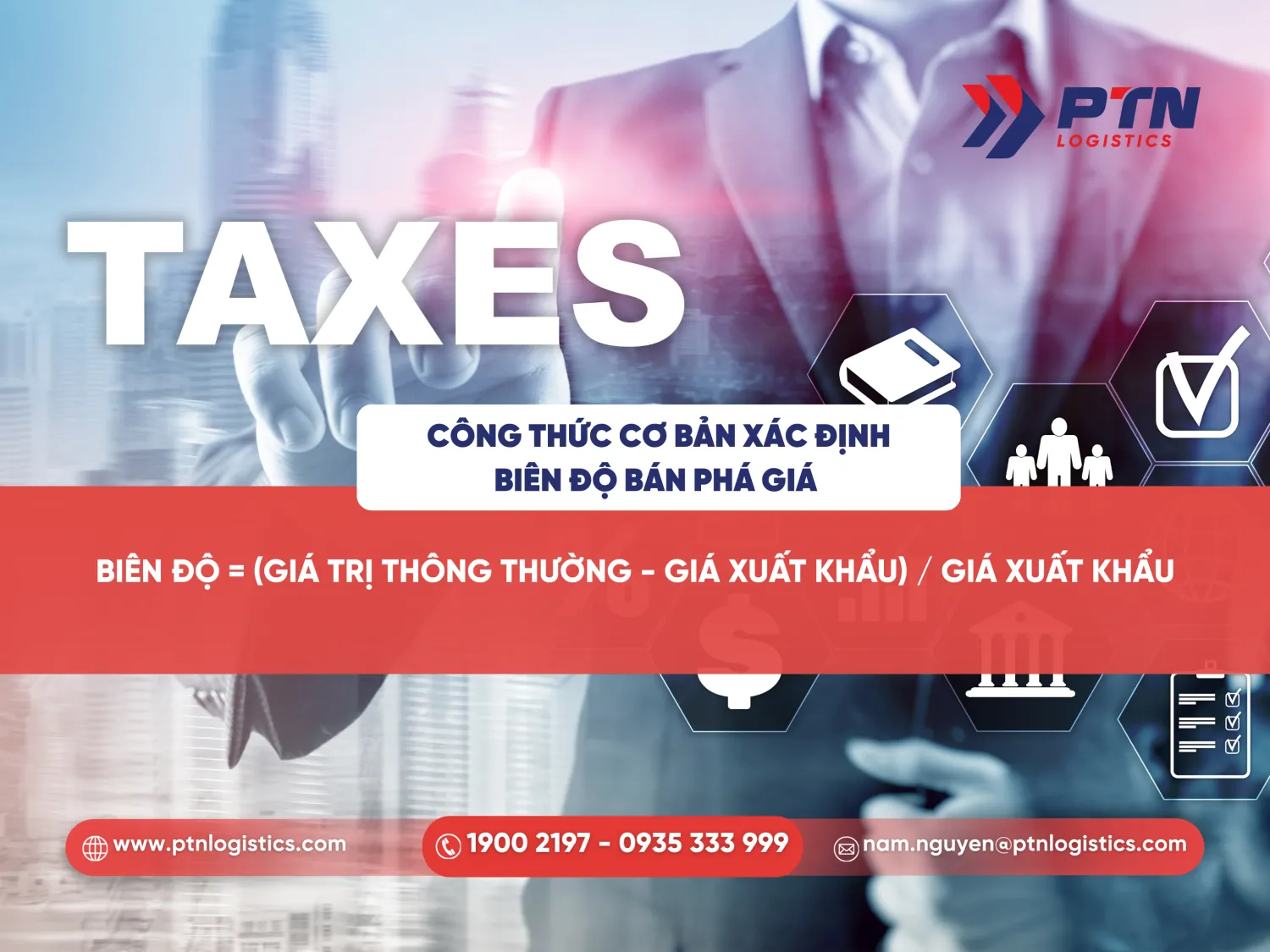 Công thức cơ bản xác định đúng biên độ bán phá giá