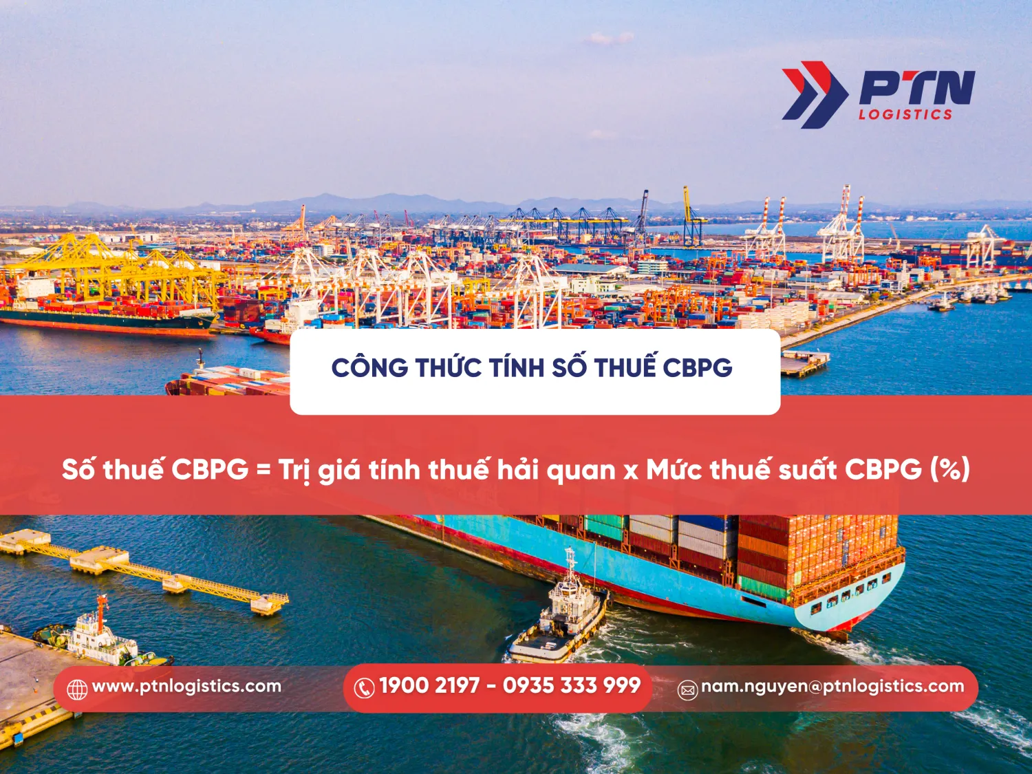 Công thức tính số thuế chống bán phá giá