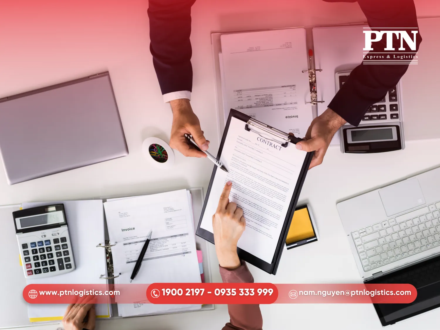 Đàm phán hợp đồng với điều khoản rõ ràng