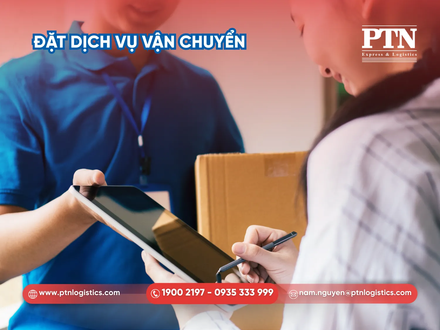 Đặt dịch vụ vận chuyển